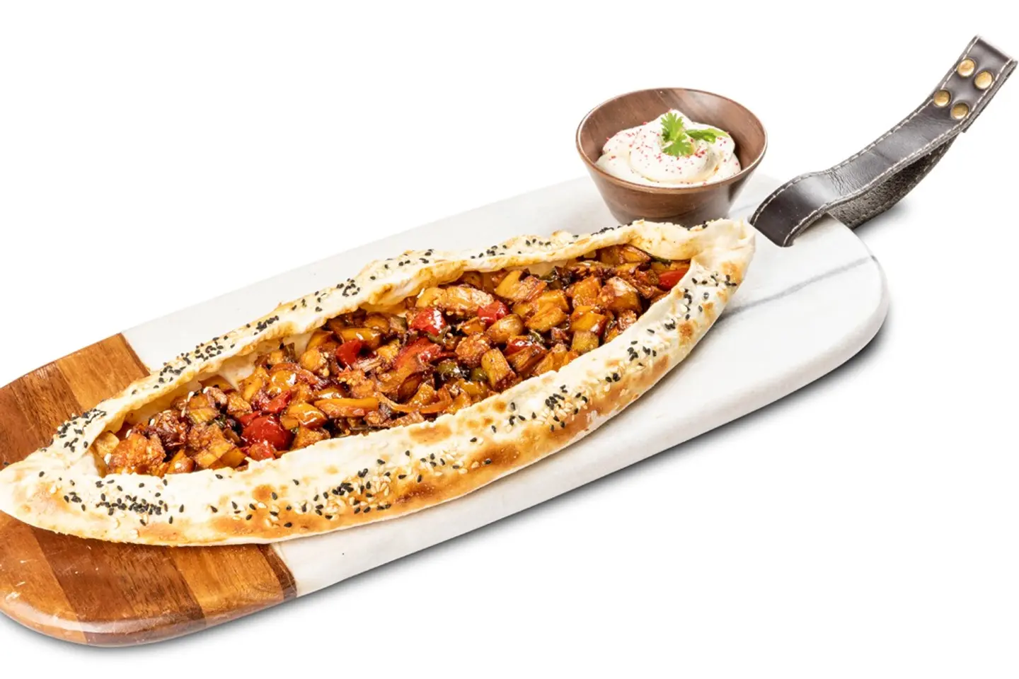 Eggplant Fatteh