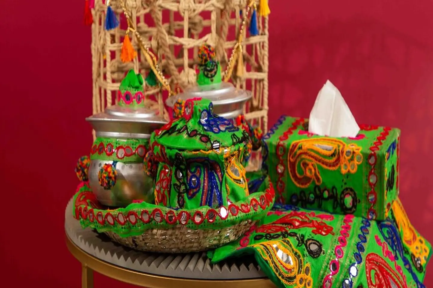 Green Decoration Set