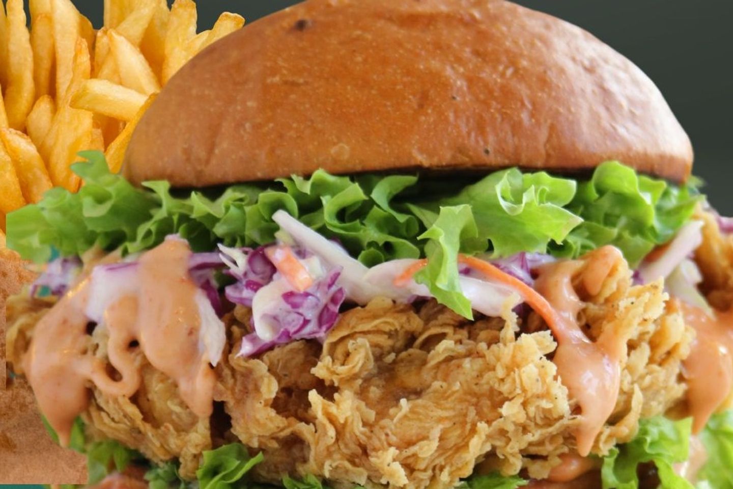 Dynamite Chicken Burger Meal