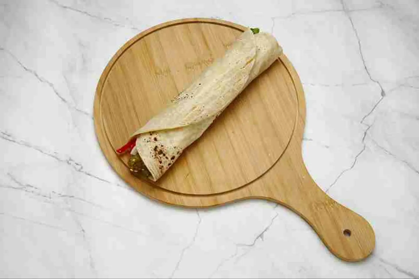 ساندوتش فلافل خبز صاج