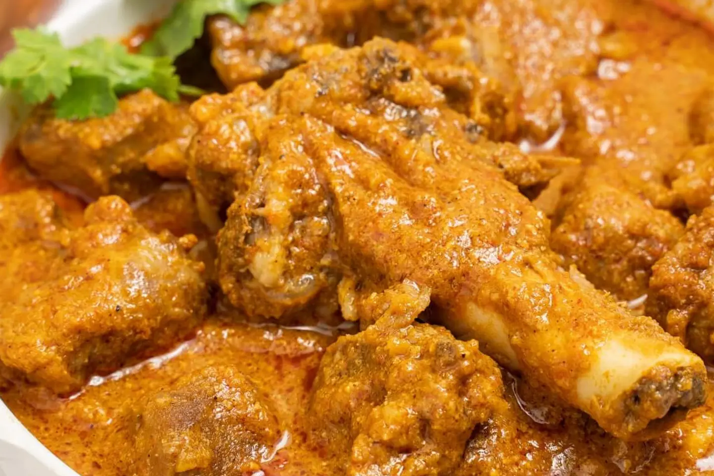 Mutton Masala Box With 4 Bread