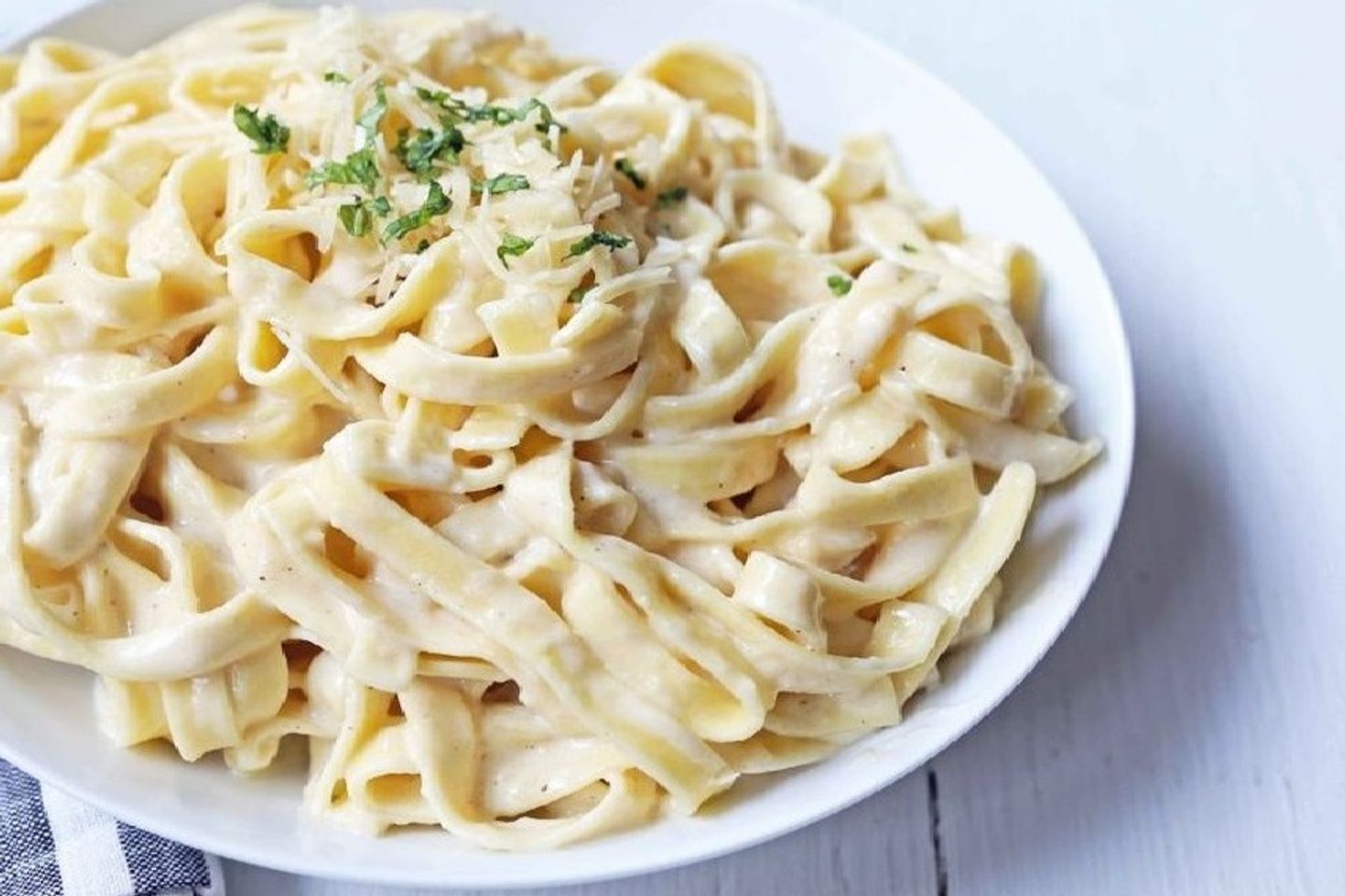 White Vegetable Pasta