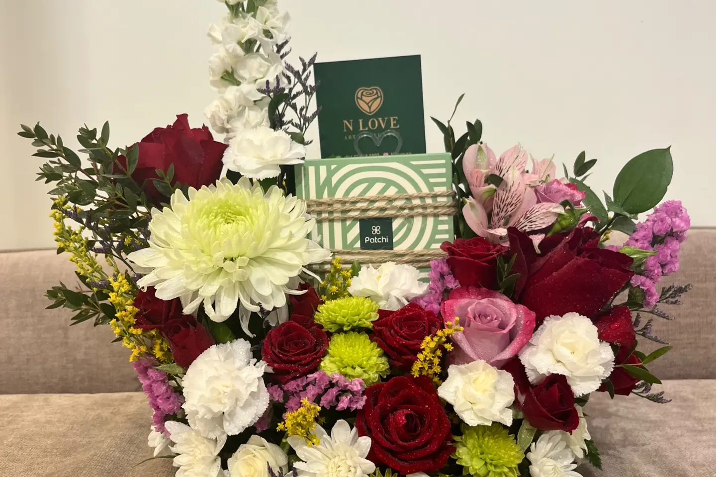 شوكولاتة باتشي مليئة بالحب