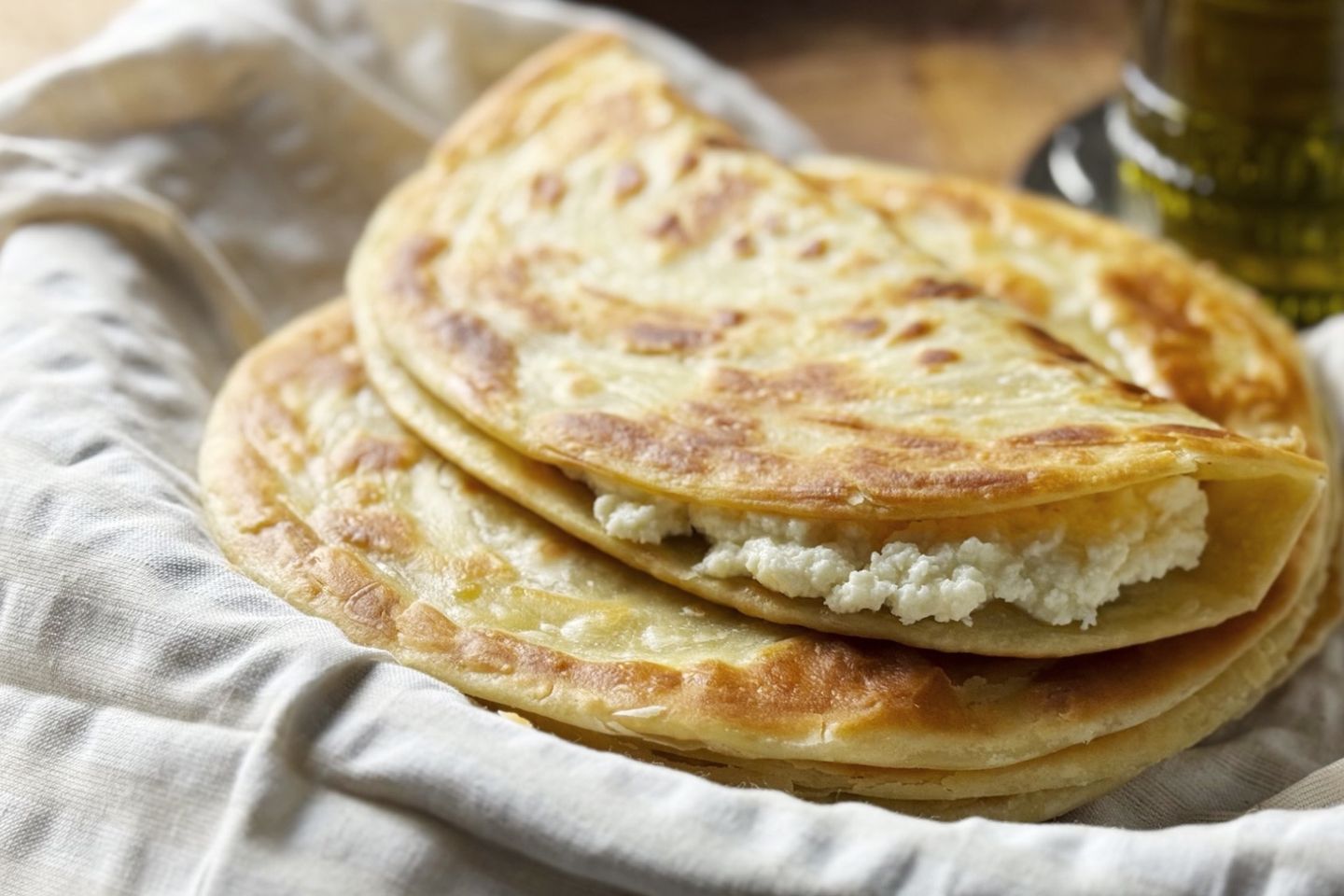 فلافل الشباتي باللبنة
