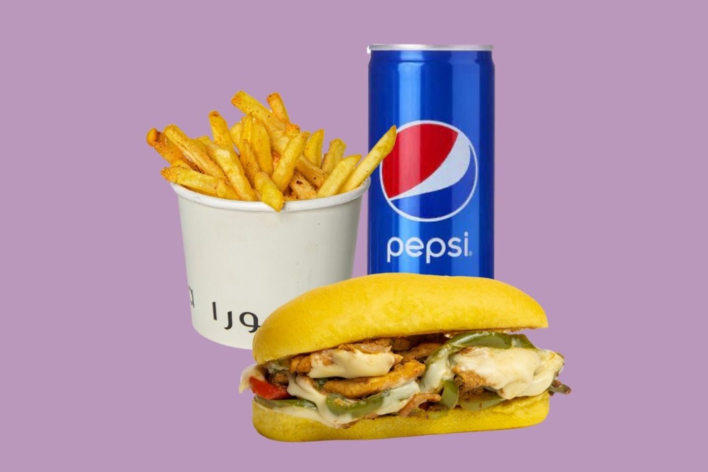 Fajita Sandwich Meal