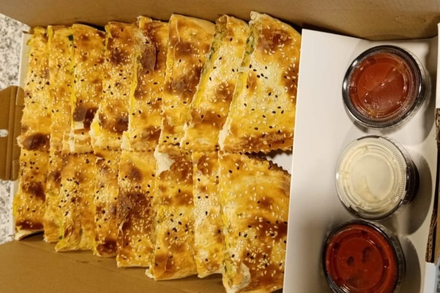 Family Box Half Falafel And Half Chicken Pies