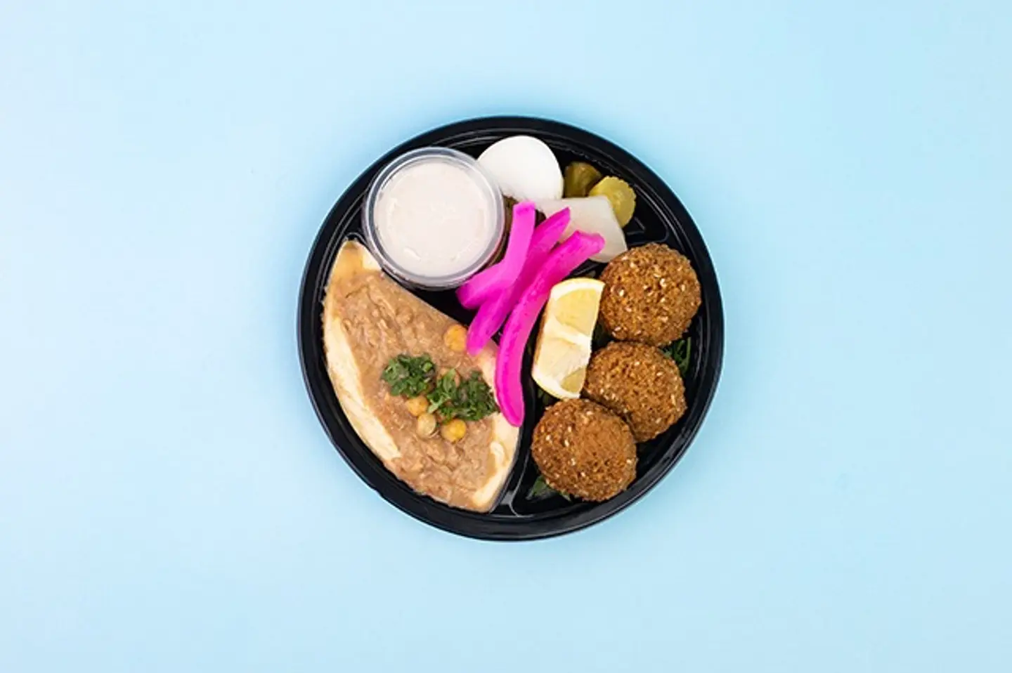 Foul Al'a Wisho W/Falafel Dish