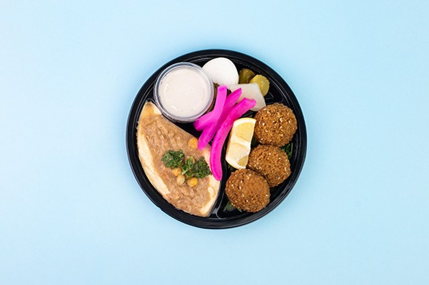 Foul Al'a Wisho W/Falafel Dish