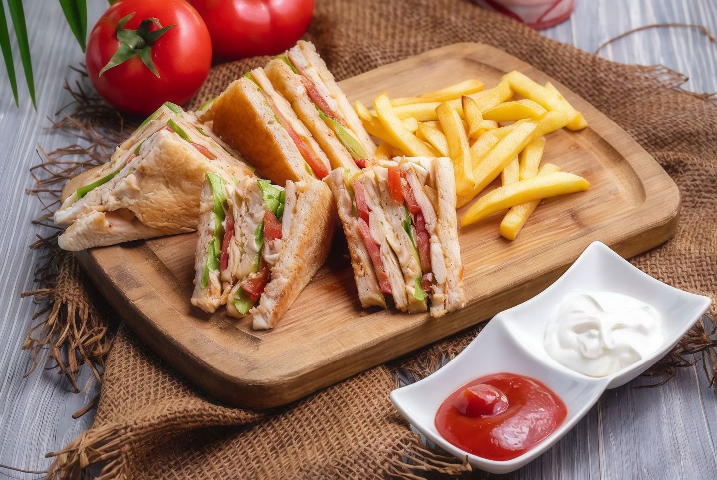 Green Apple Chicken Club