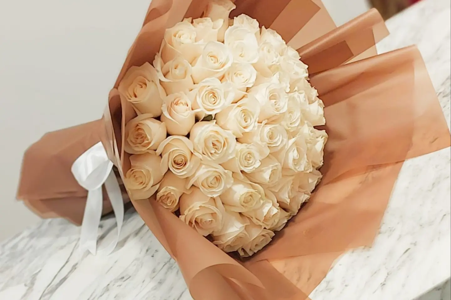 White Rose Bouquet