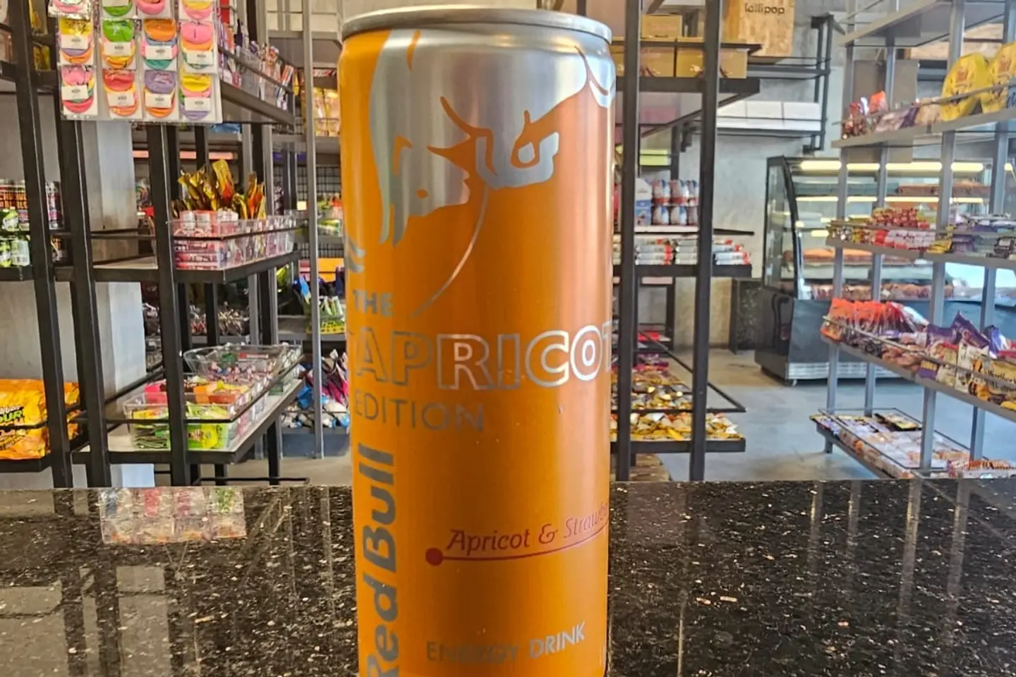 Red Bull Apricot And Strawberry Flavor