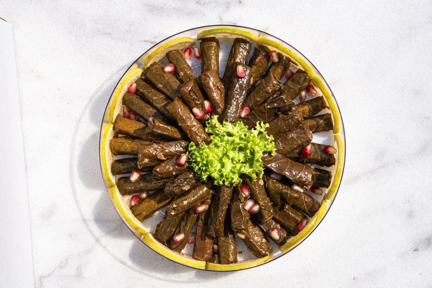ورق عنب محشي نصف كيلو