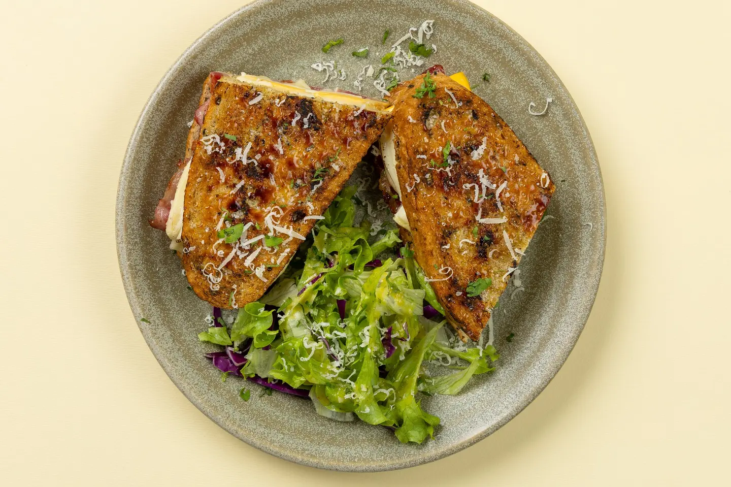 Sour Brie Cheese Sandwich