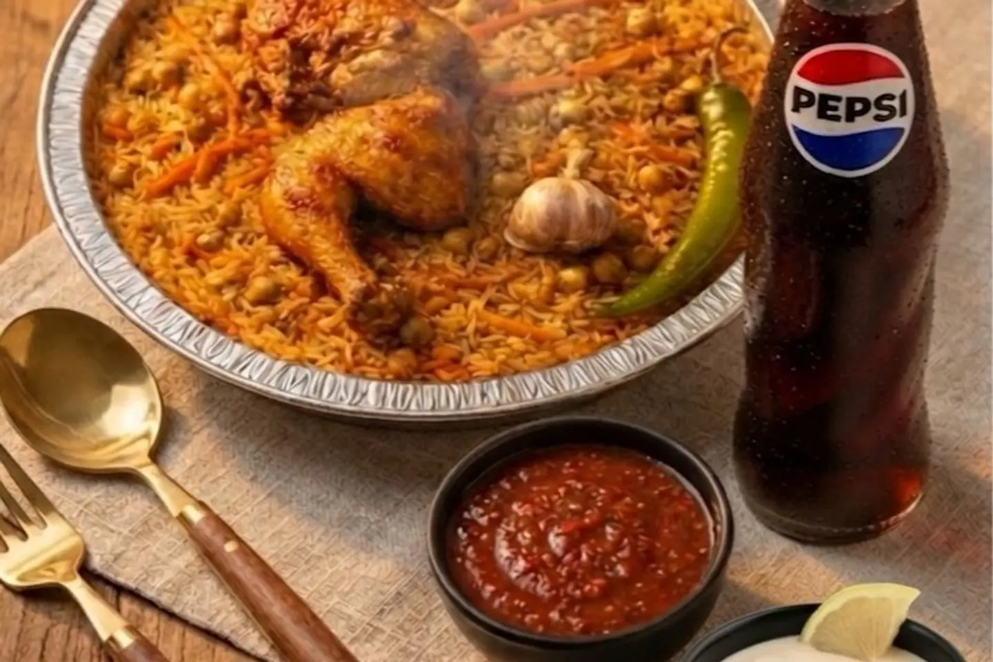 وجبة غداء شخص واحد