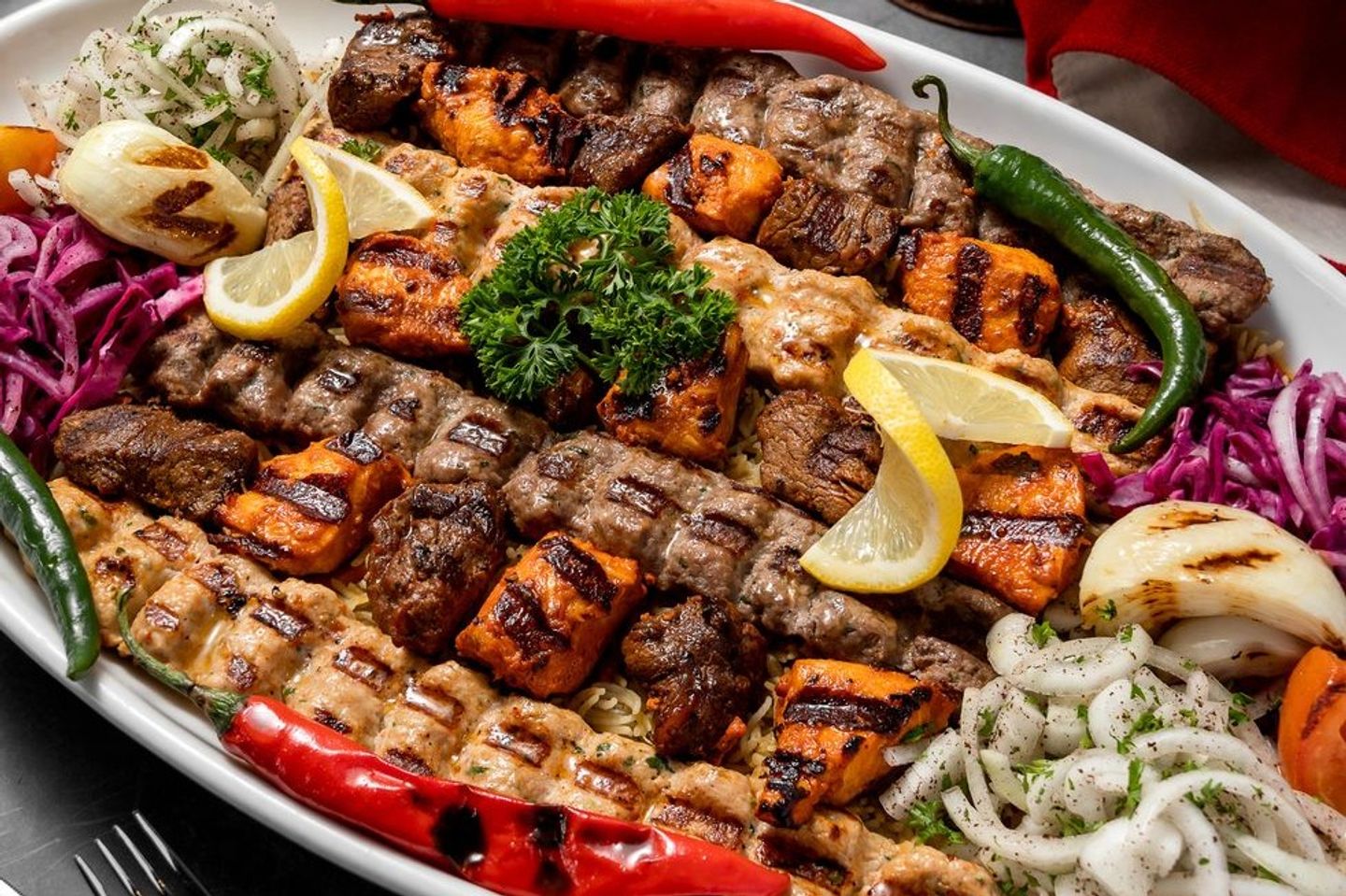 كيلو مشاوي مشكل