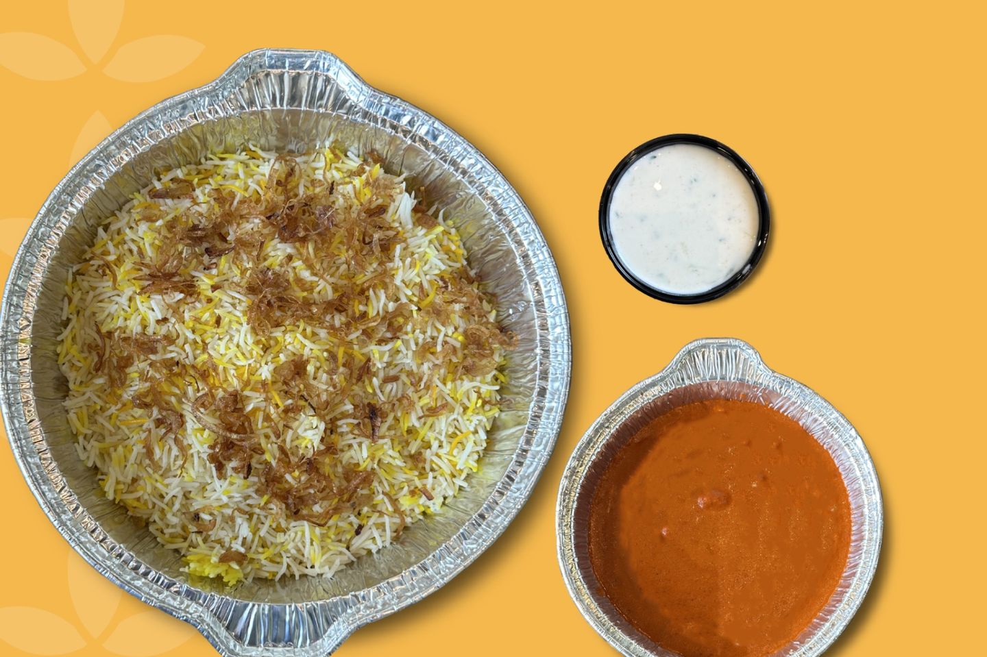 دجاج تكا ماسالا مع أرز برياني