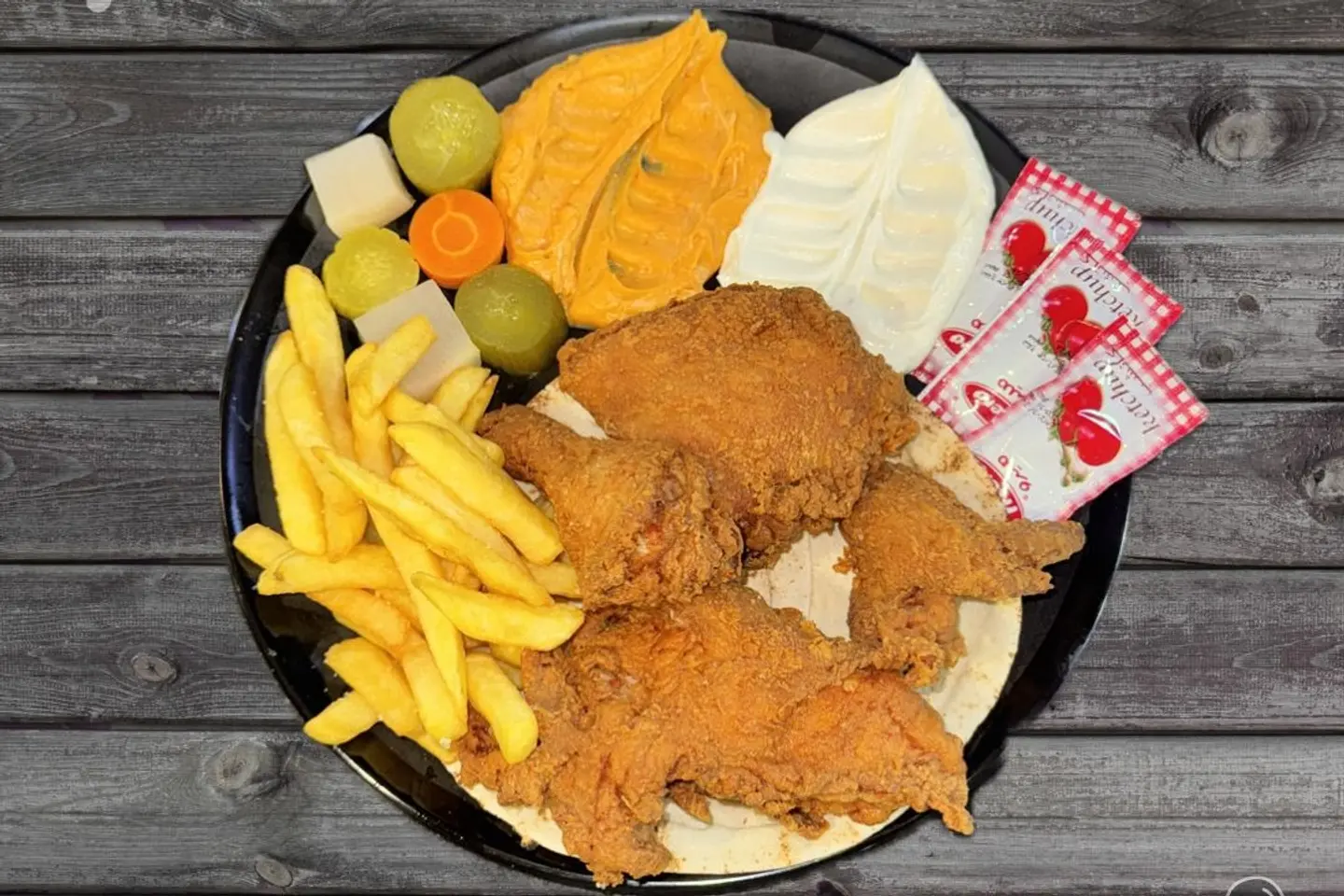 4 Piece Chicken Meal