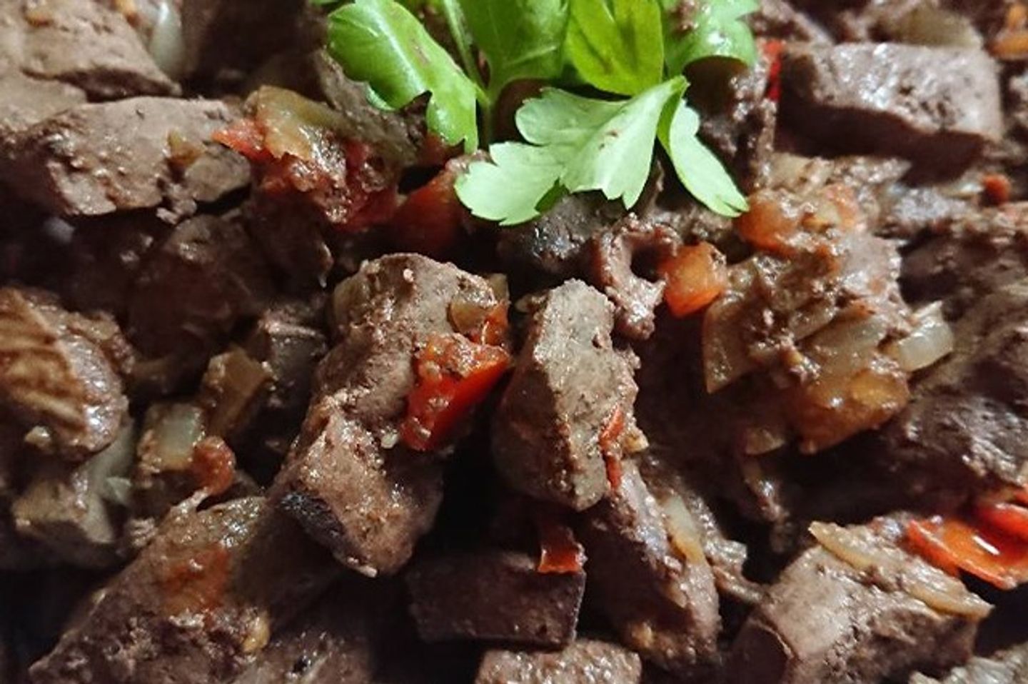 Liver Hamsa With Molasses