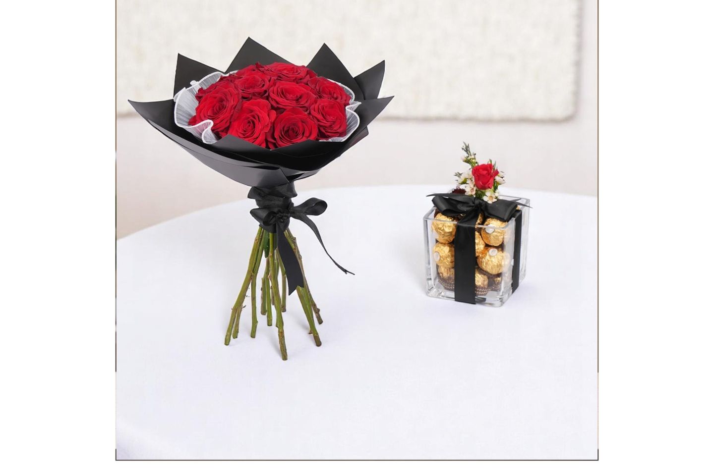 Classic Graduation Bouquet And Rocher Chocolates