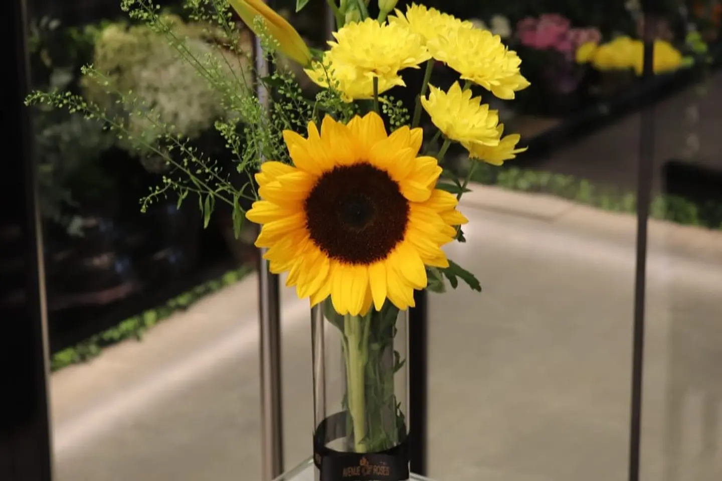 Sunflower Vase