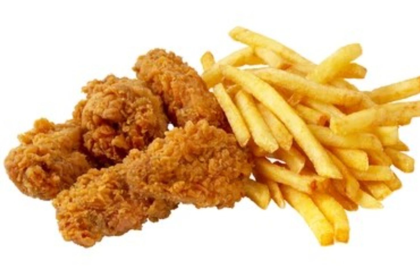 Chicken Strip With Fries 4 Pcs