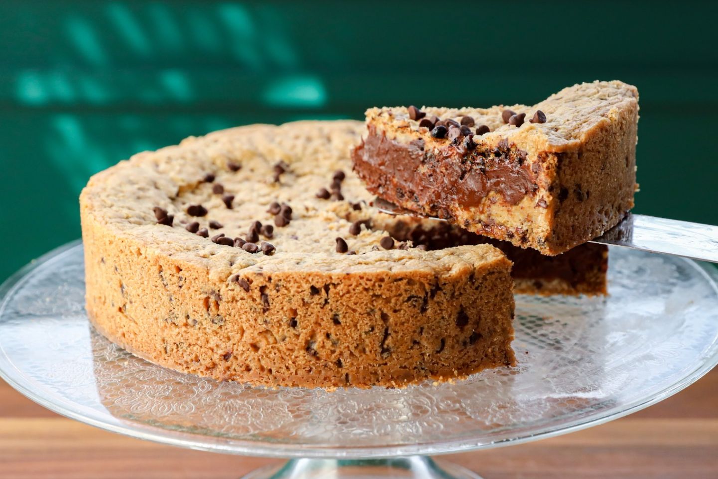 Nutella Cookie Pie