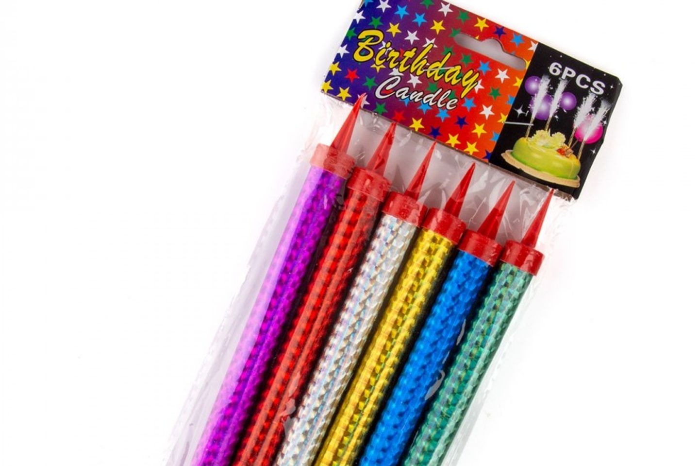 Sparkler Cake Candle 20cm 6pcs