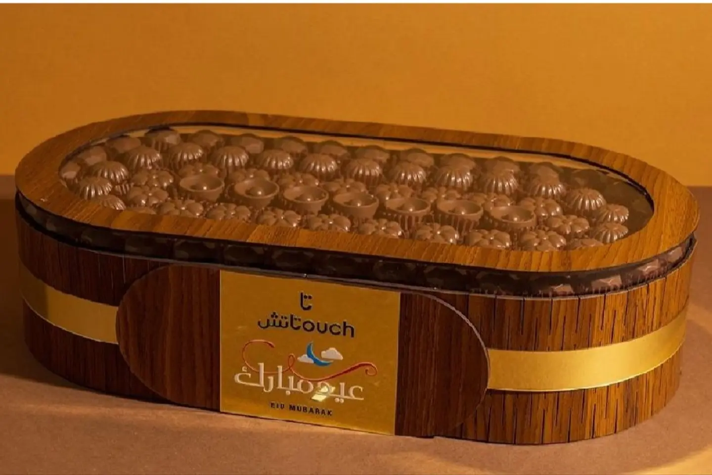 Oval Belgian Chocolate Tray