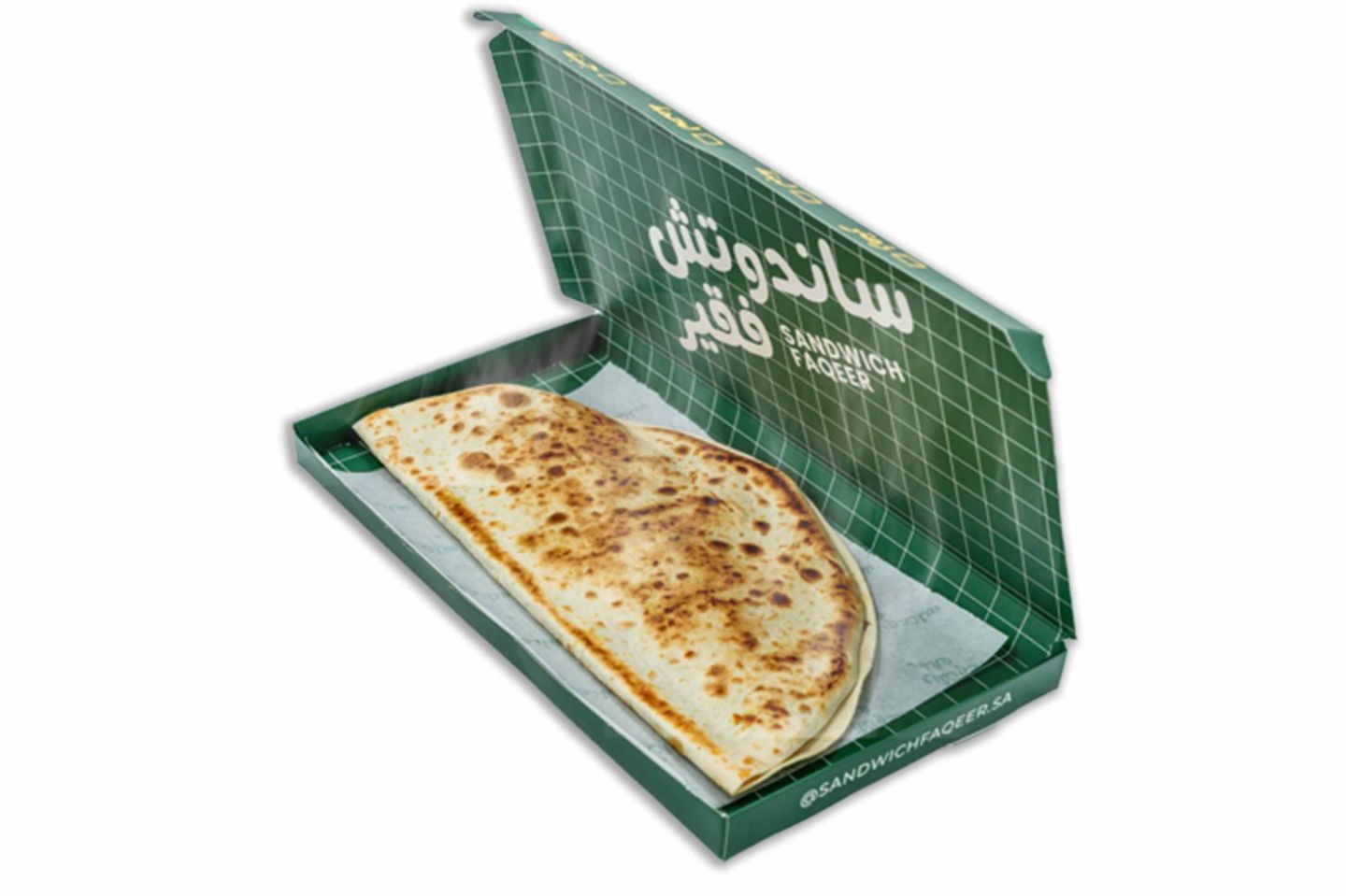 منقوشة لبنة بالزعتر