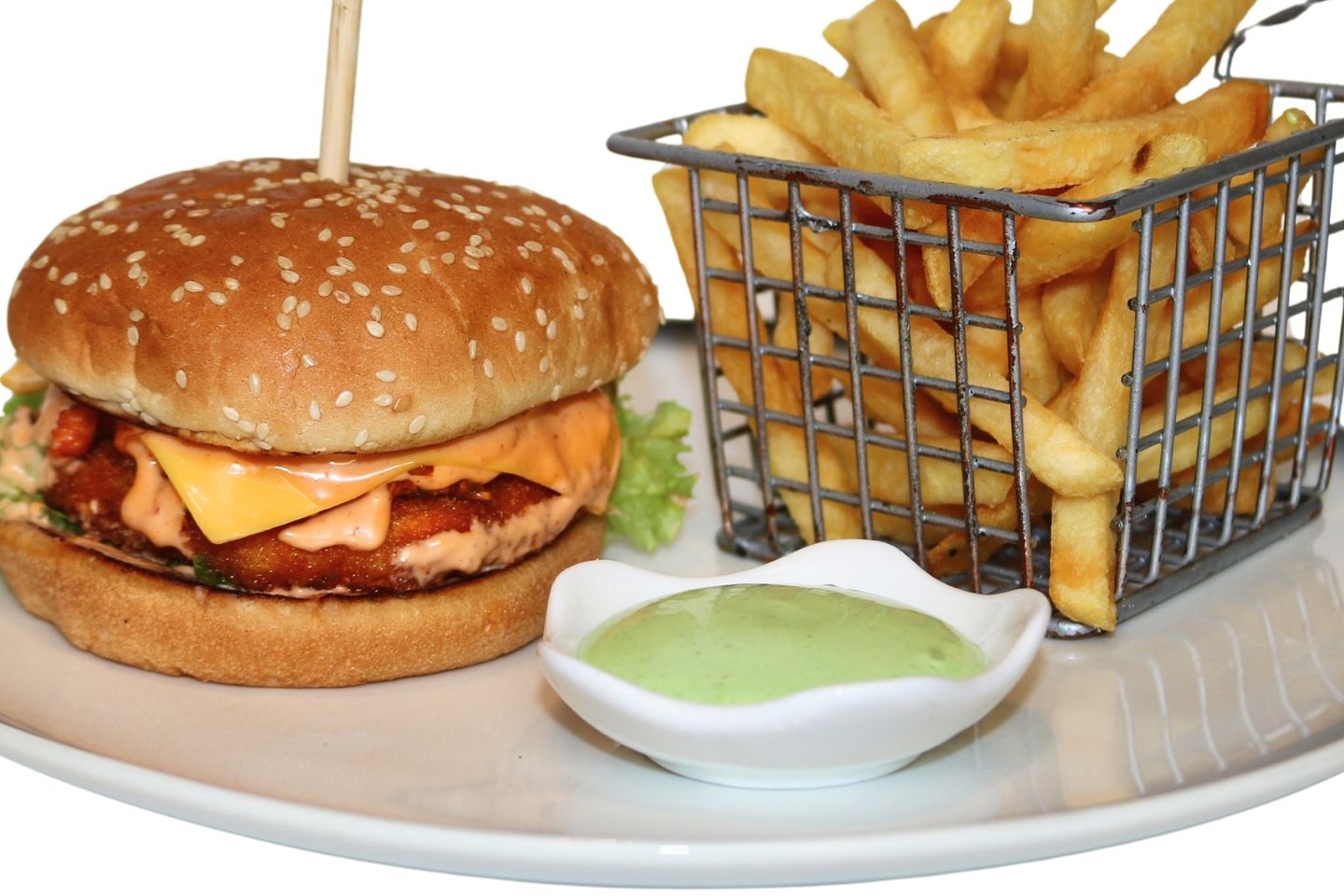 Crispy Paneer Tikka Burger