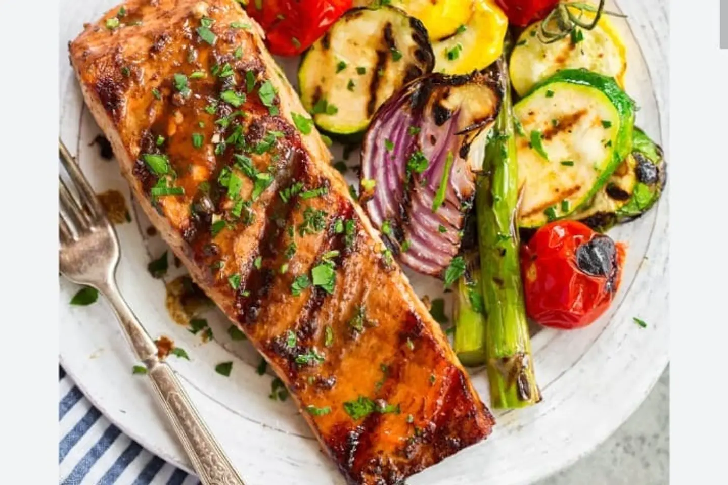 Grilled Salmon