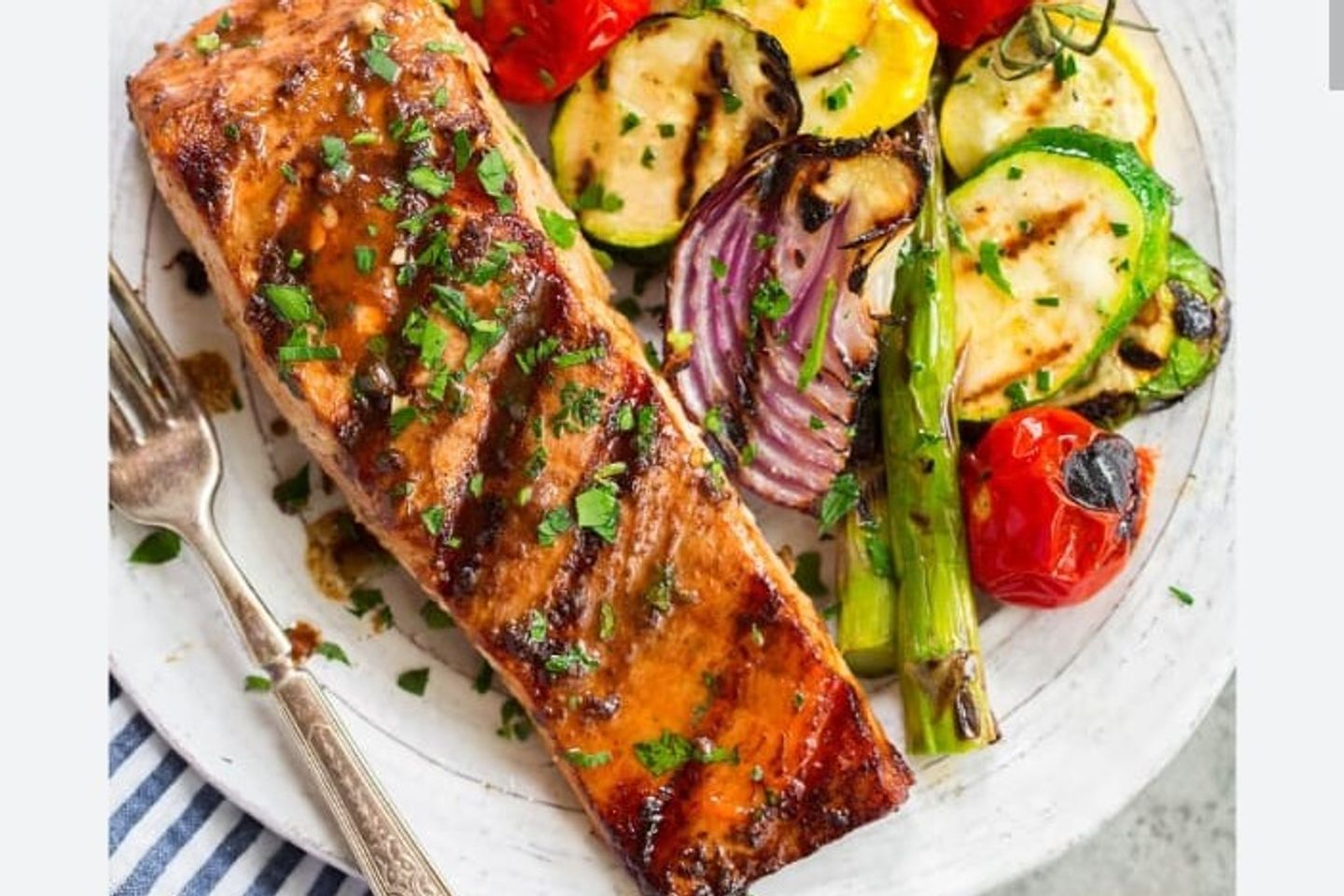 Grilled Salmon