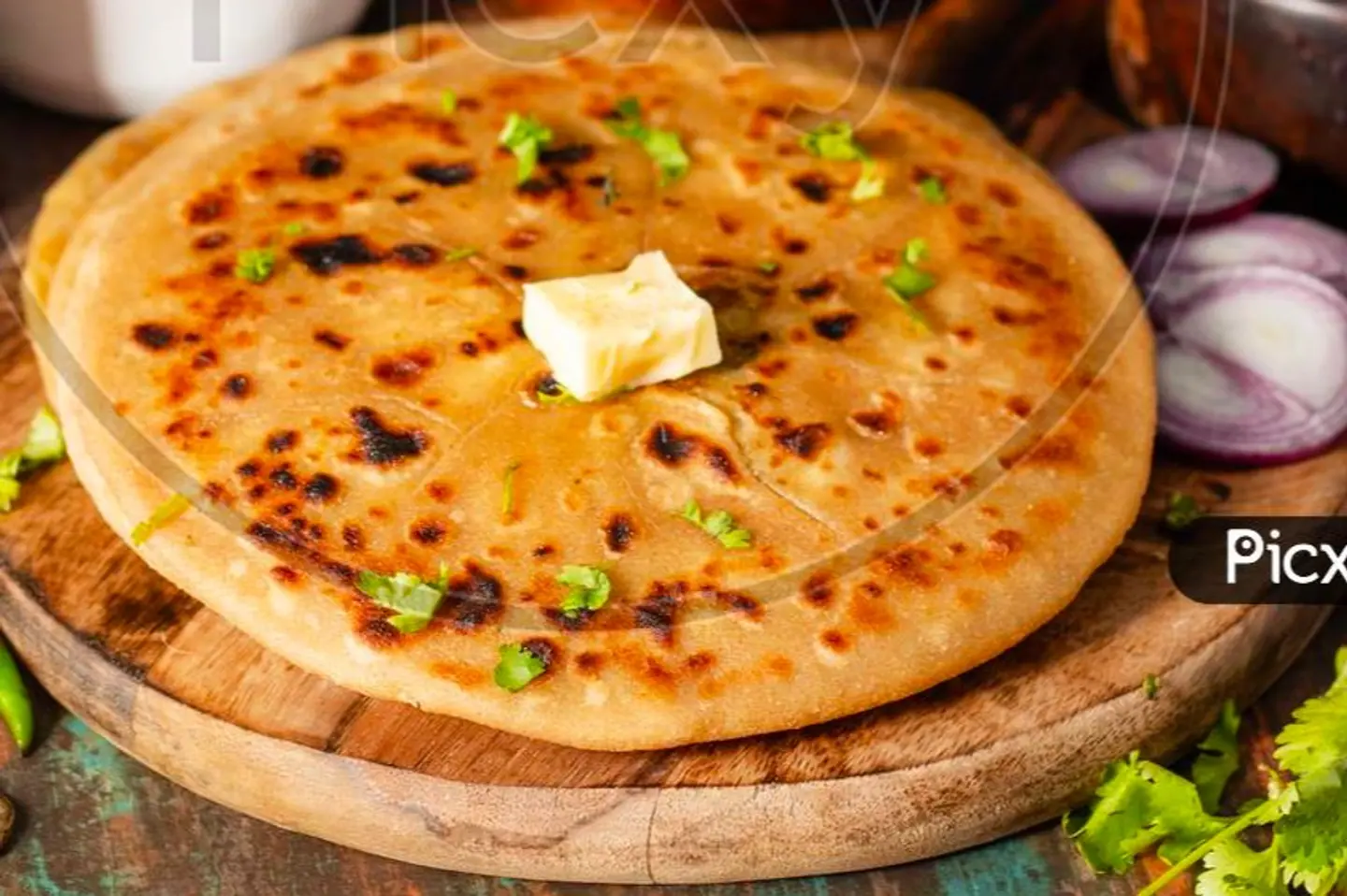 خبز الفجل- مولی پراتھا