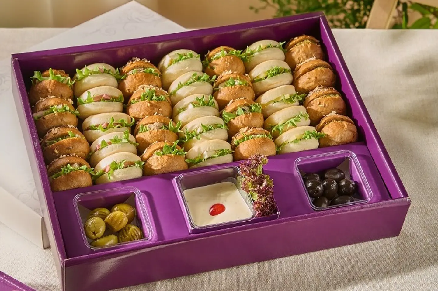 Assorted Mini Burger Box