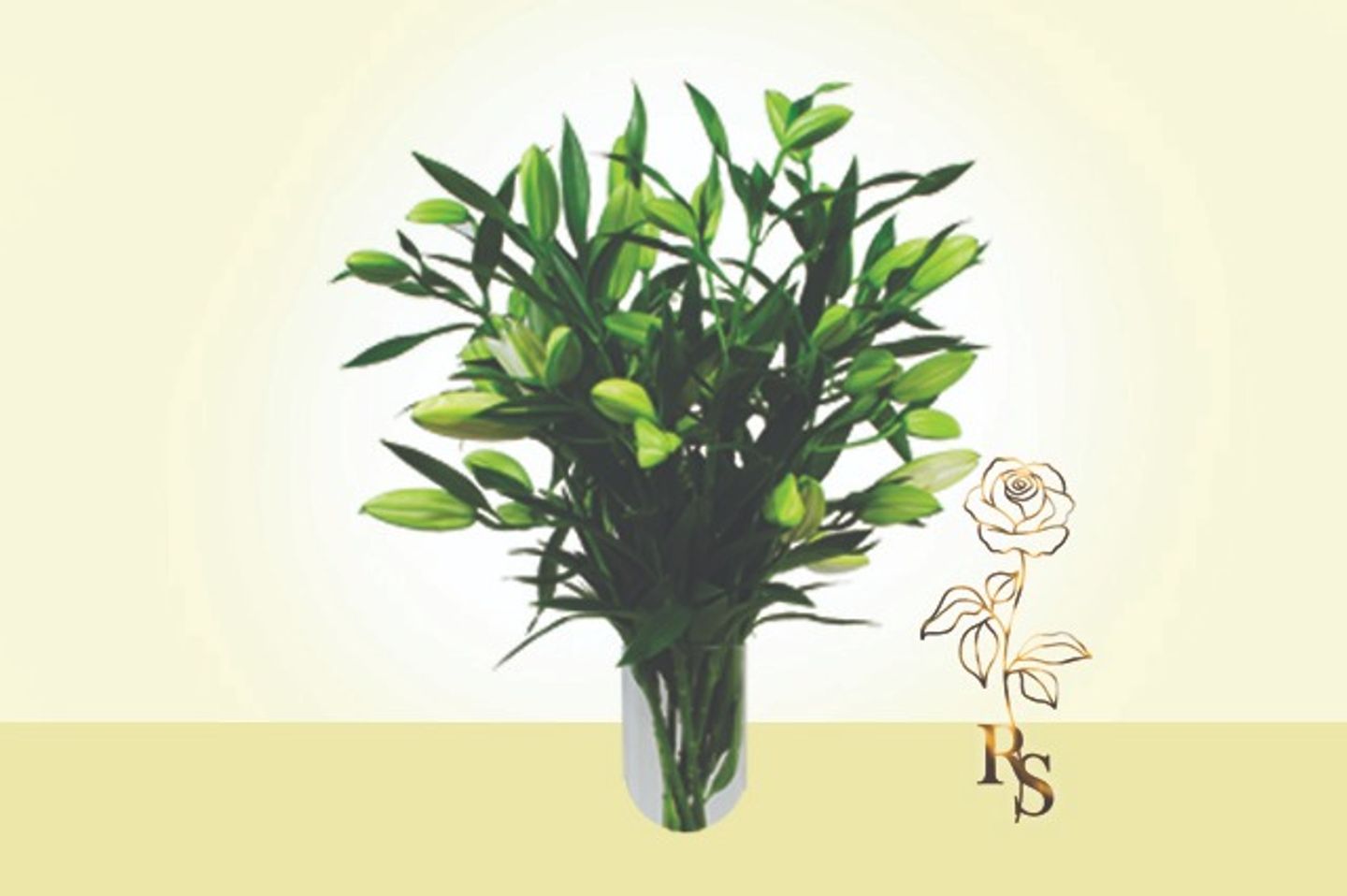 309 Lilies Vase