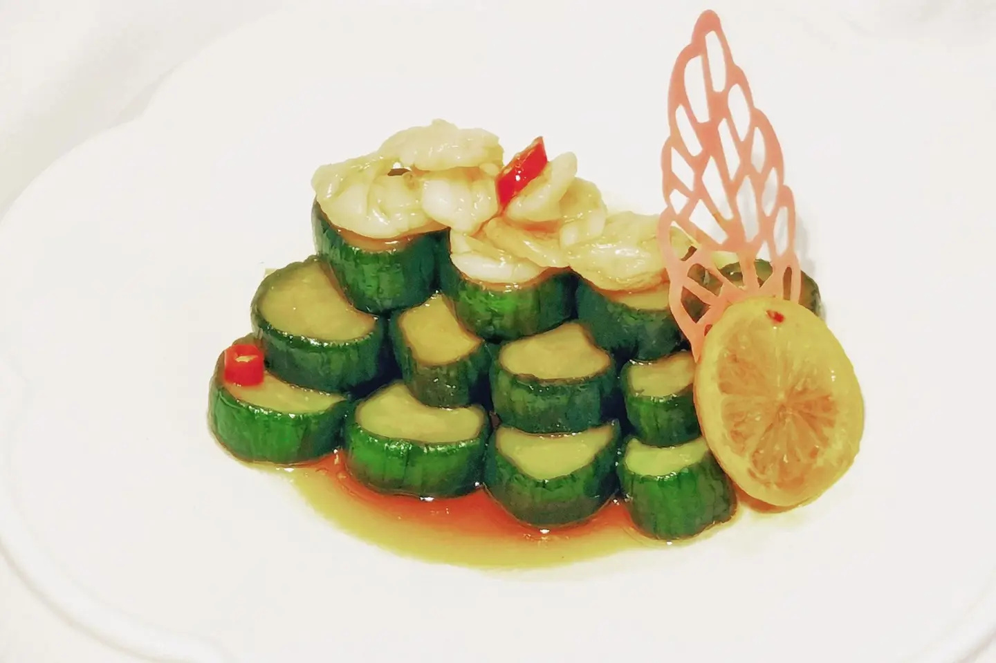 A9 Cucumber With Hot Garlic Oil
