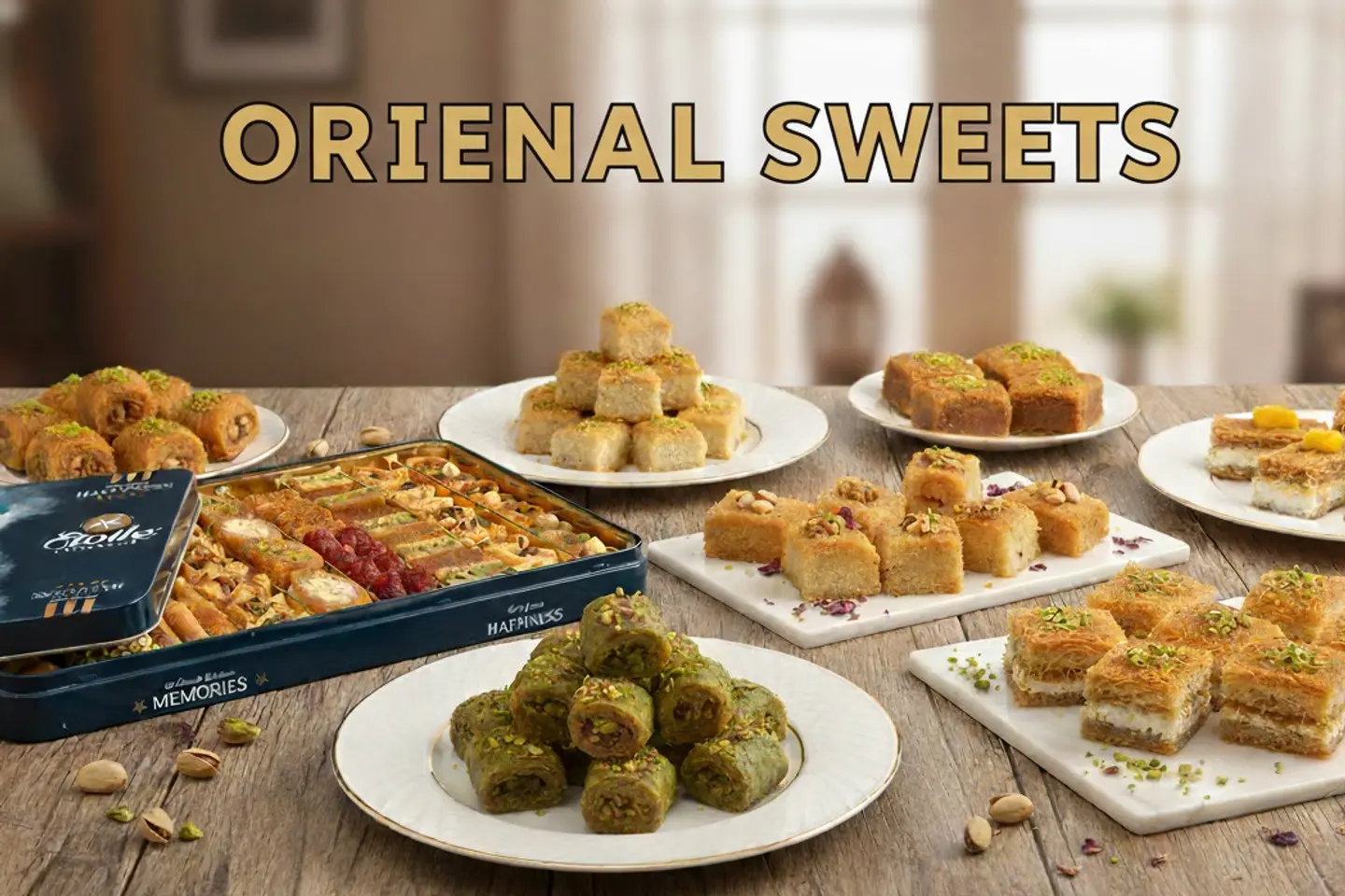 Kunafa With Pistachio Filling250 Grams