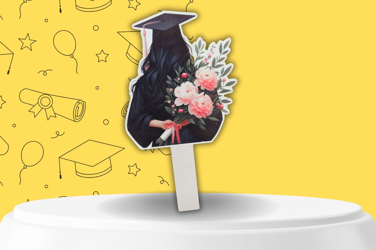 Graduation Topper Girl 1