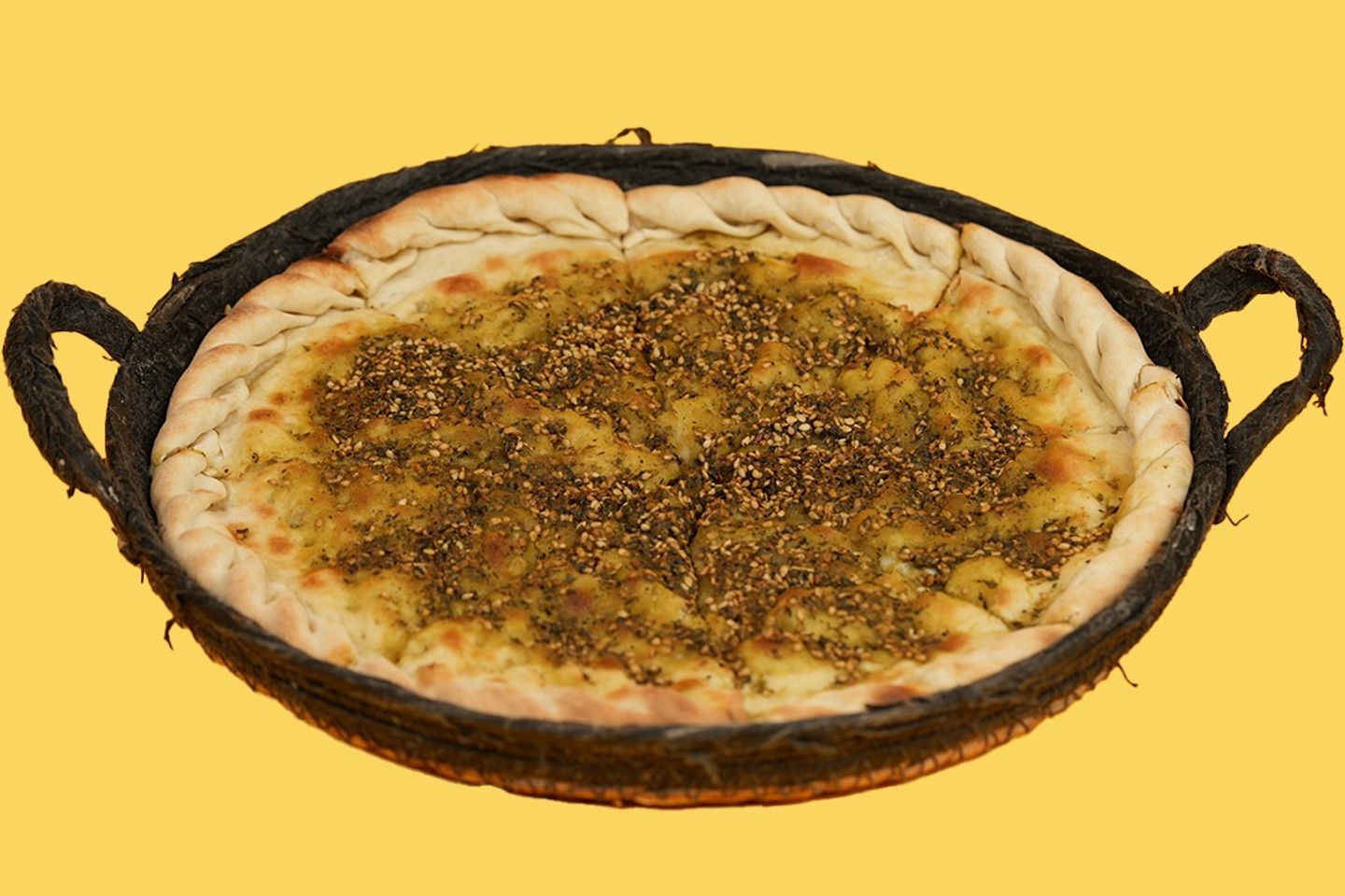 Thyme Manqusha Stuffed With Cheese