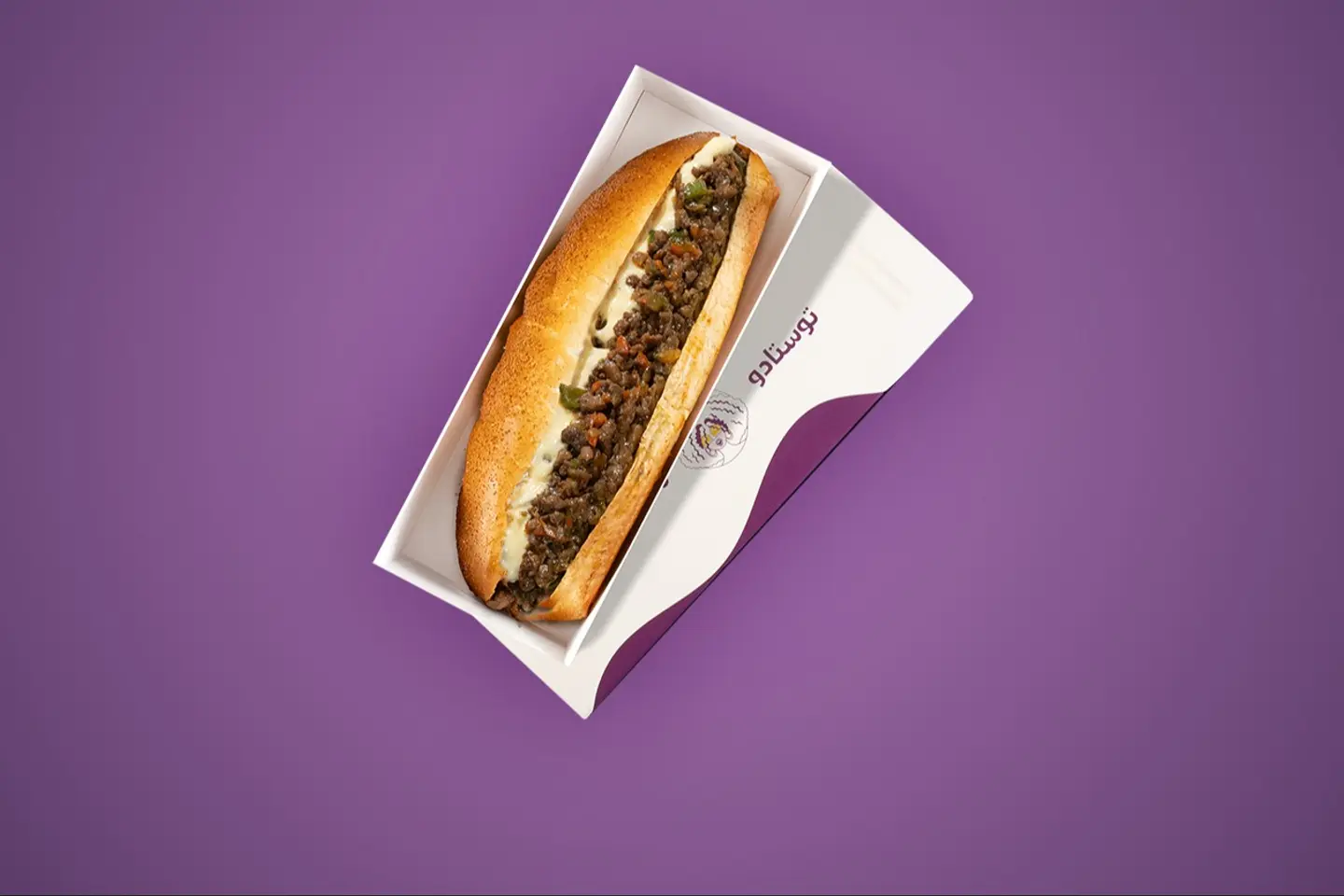 ترياكي فيلي ستيك لحم