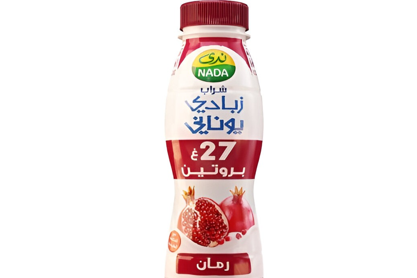 شراب الزبادي اليوناني بالرمان