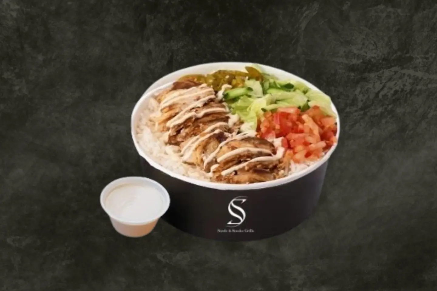 وعاء شاورما الدجاج