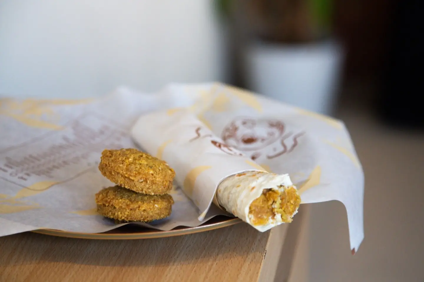 Chapati Falafel
