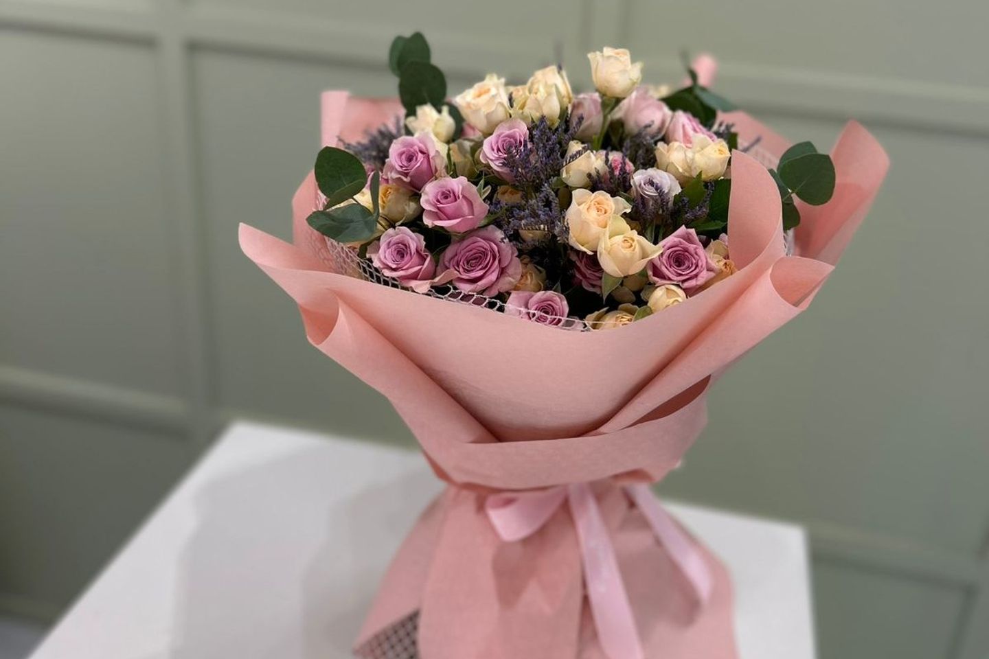 Mix Sweet Pink Flower Bouquet