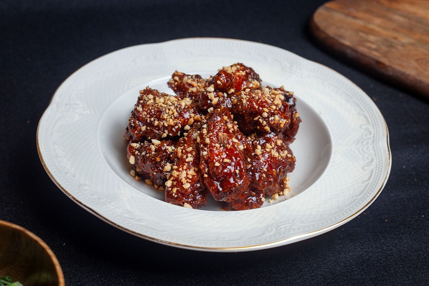 Korean Seasoned Spicy Chicken Wings