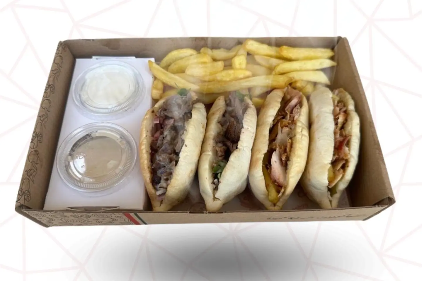 Mini Samoon Box Shawerma Chicken