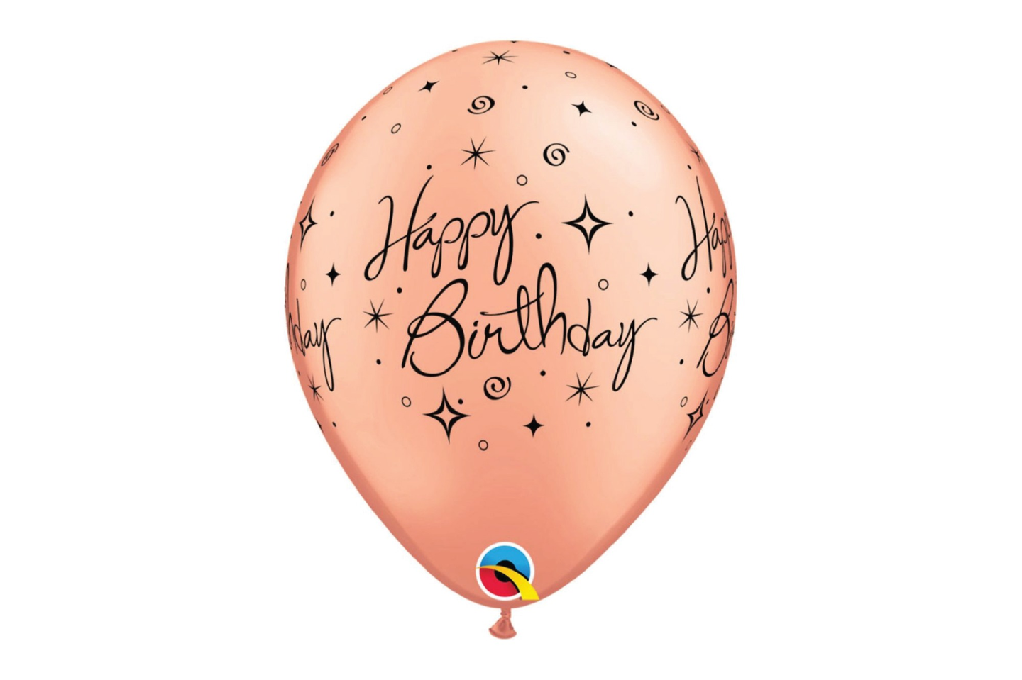 Happy Birthday Rose Balloon