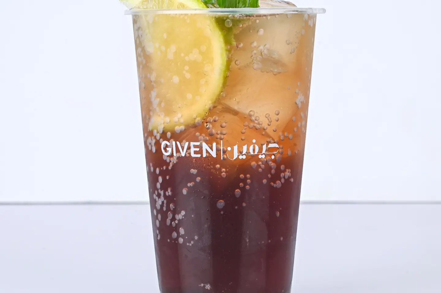 Given Sparkling Peach Ice Tea
