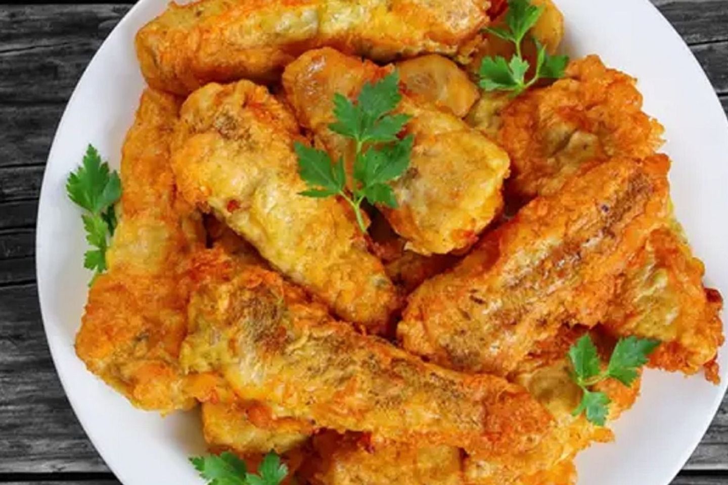 سمك فيليه مقلي مقرمش نص كيلو