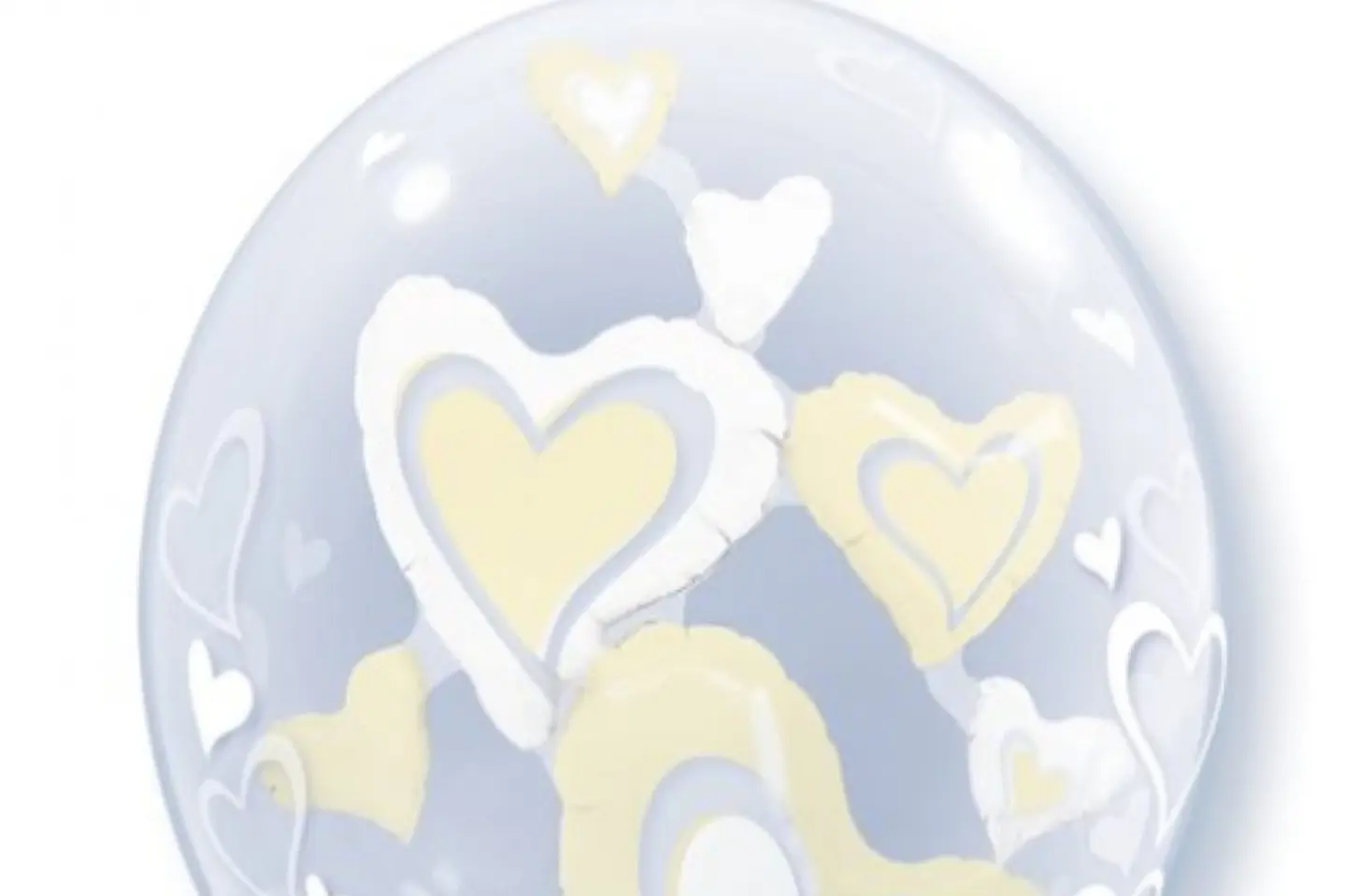 Love White Balloon